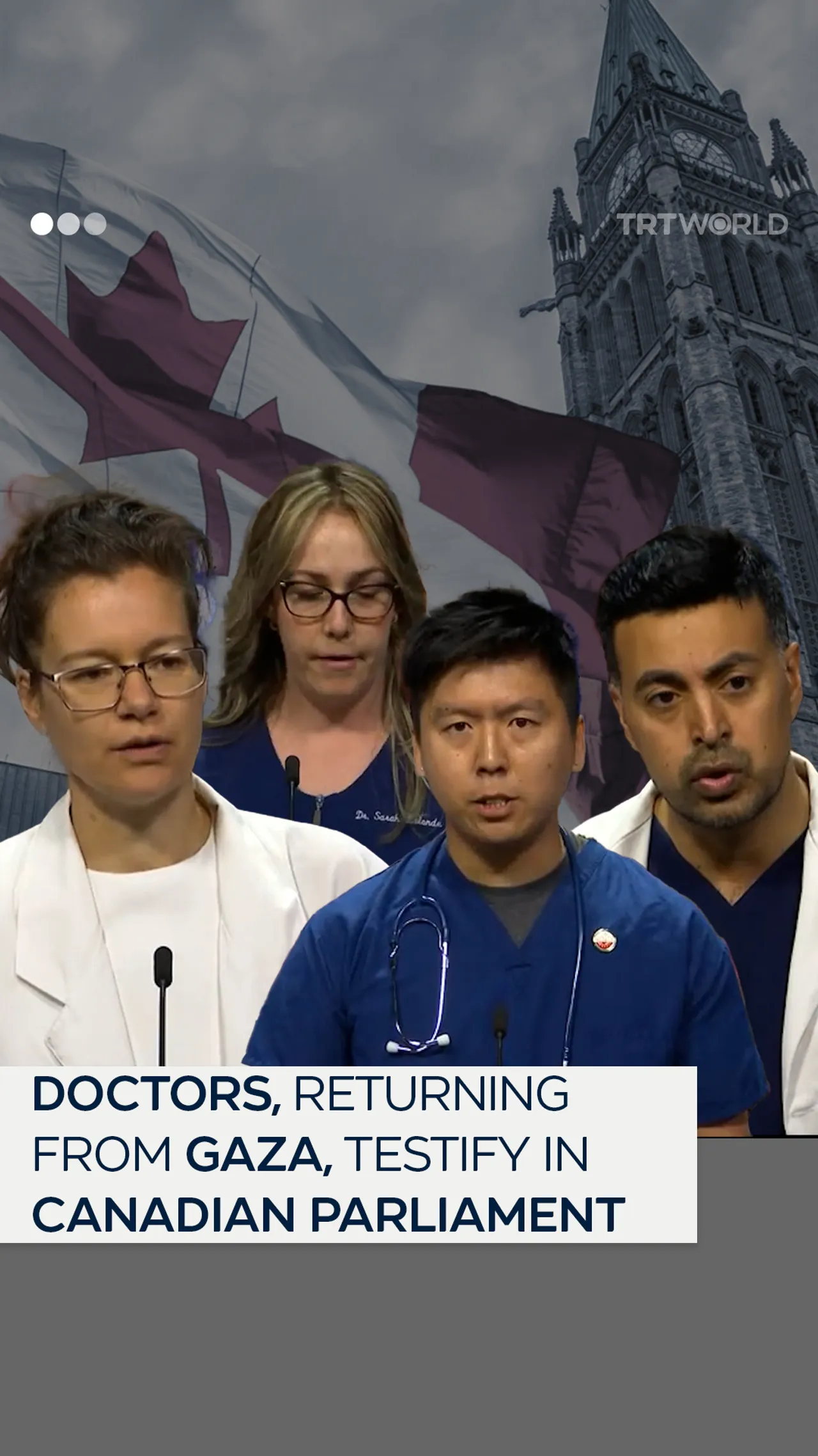 Doctors, returning from Gaza, testify in Canadian Parliament